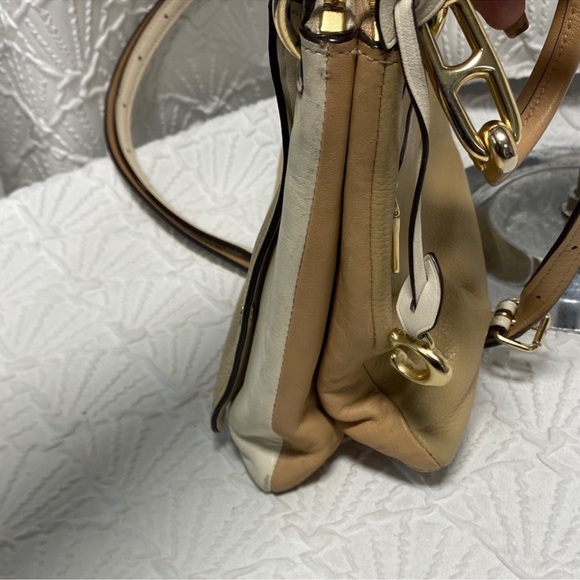 Coach Tan and Cream Crossbody Bag - Picture 6 of 6